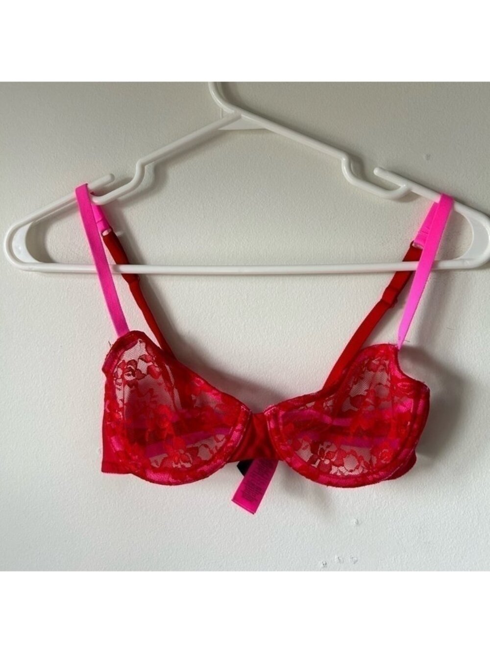 La Senza  Orange Lace‎ Bra